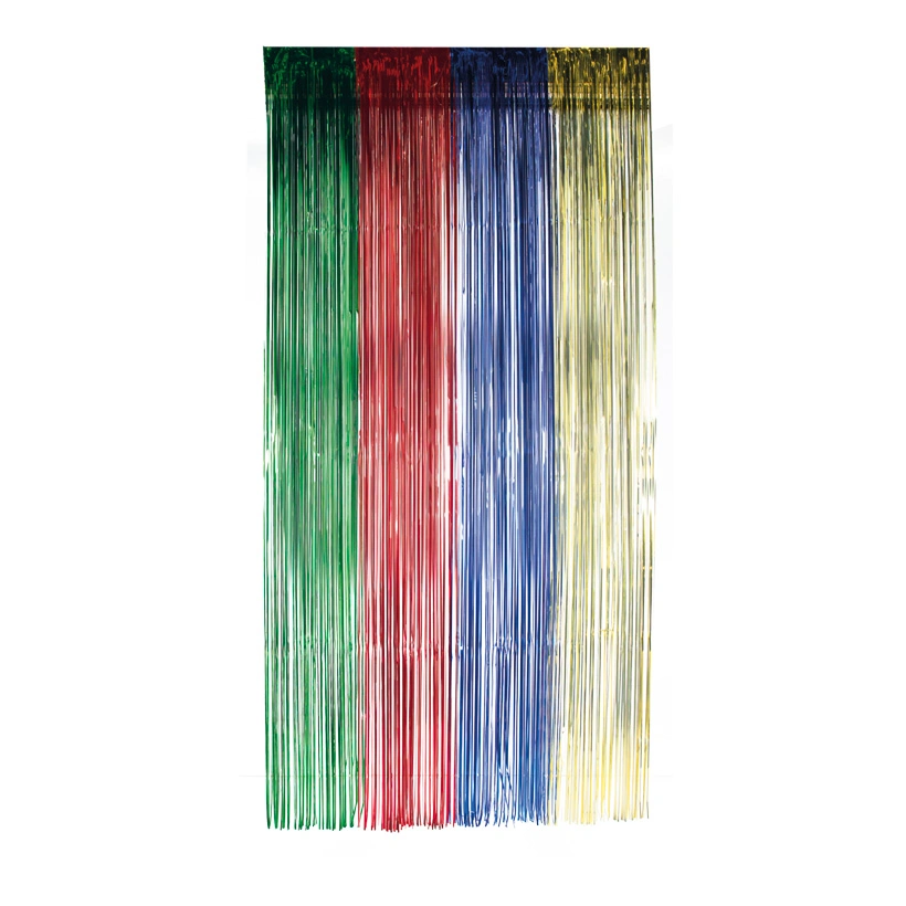 Foliedraperi 100x200cm regnbågsfärger