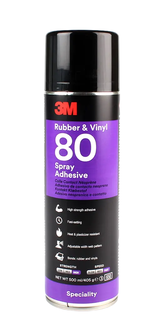 3M Rubber and Vinyl 80 spraylim