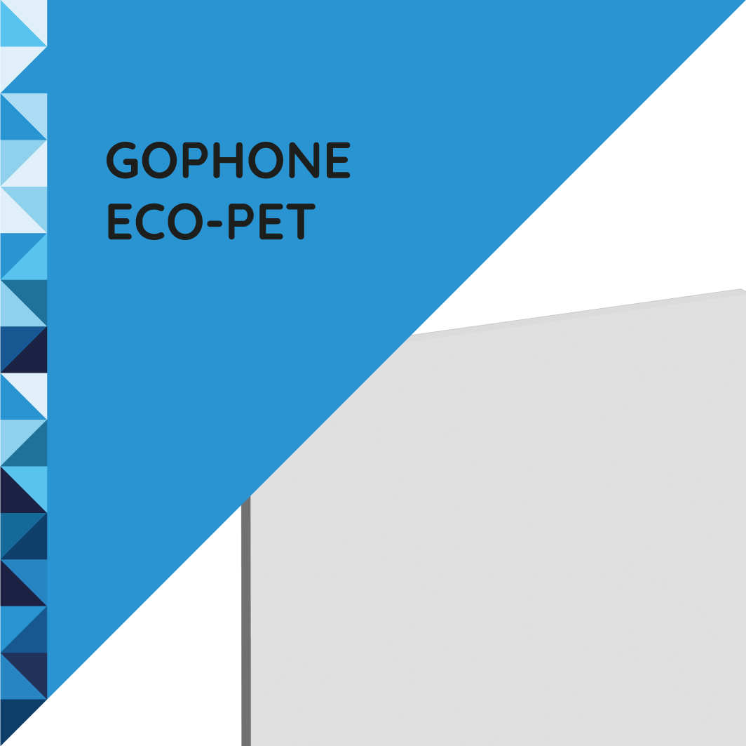Gophone Eco-PET Ljudabsorbent Gophone Eco-PET Ljudabsorbent