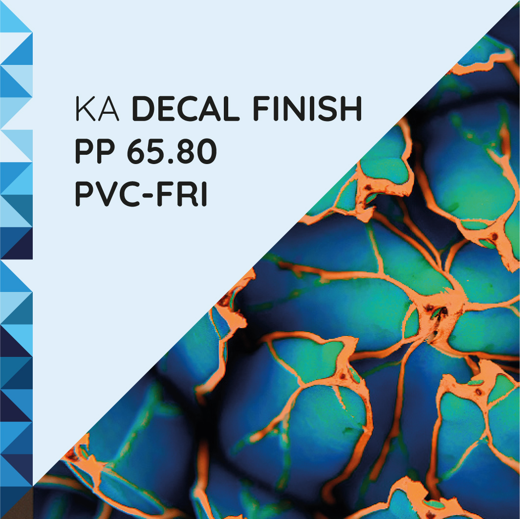 KA Decal Finish 65.80PP PVC-fri