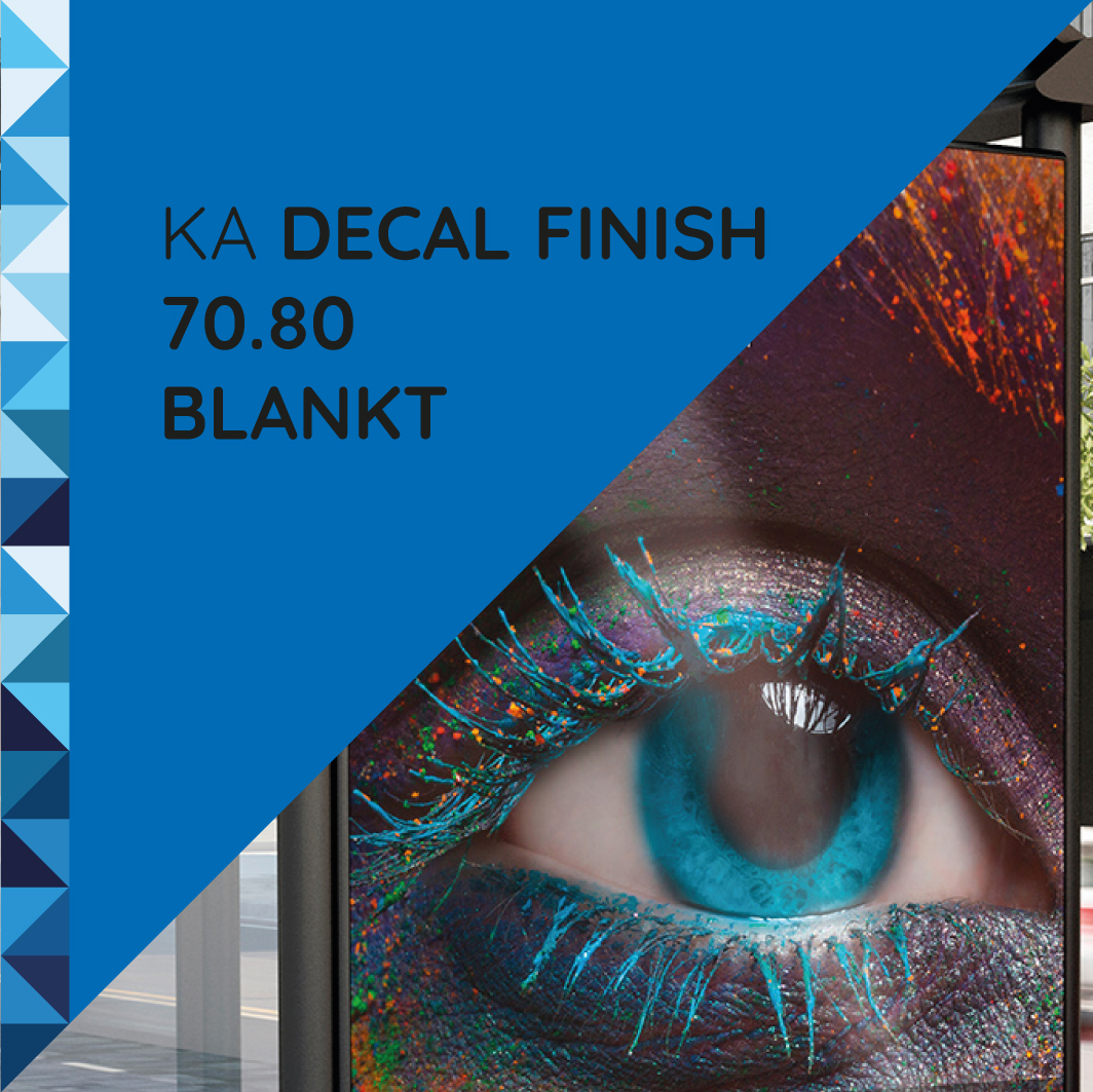 KA Decal Finish 70.80 Blankt KA Decal Finish 70.80 Blankt