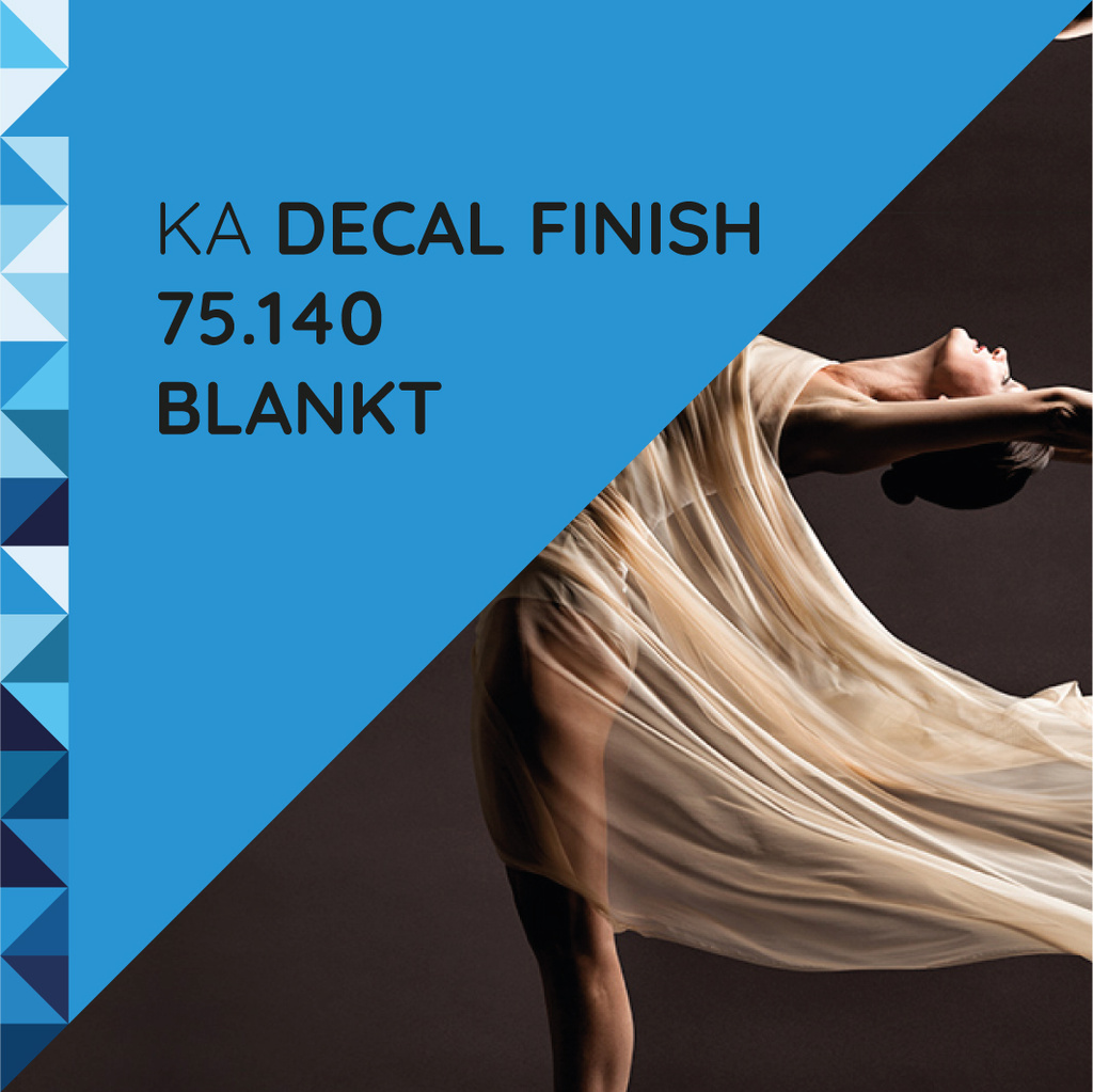 KA Decal Finish 75.140 Blankt