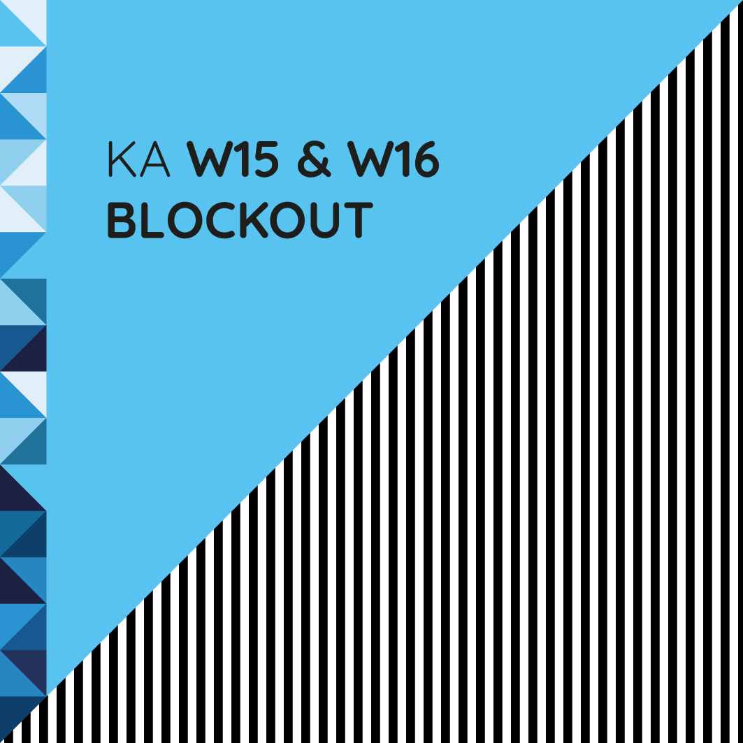 KA W15 & W16 KA W15 & W16
