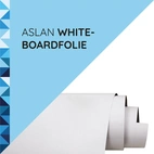 ASLAN Whiteboard film Gloss white