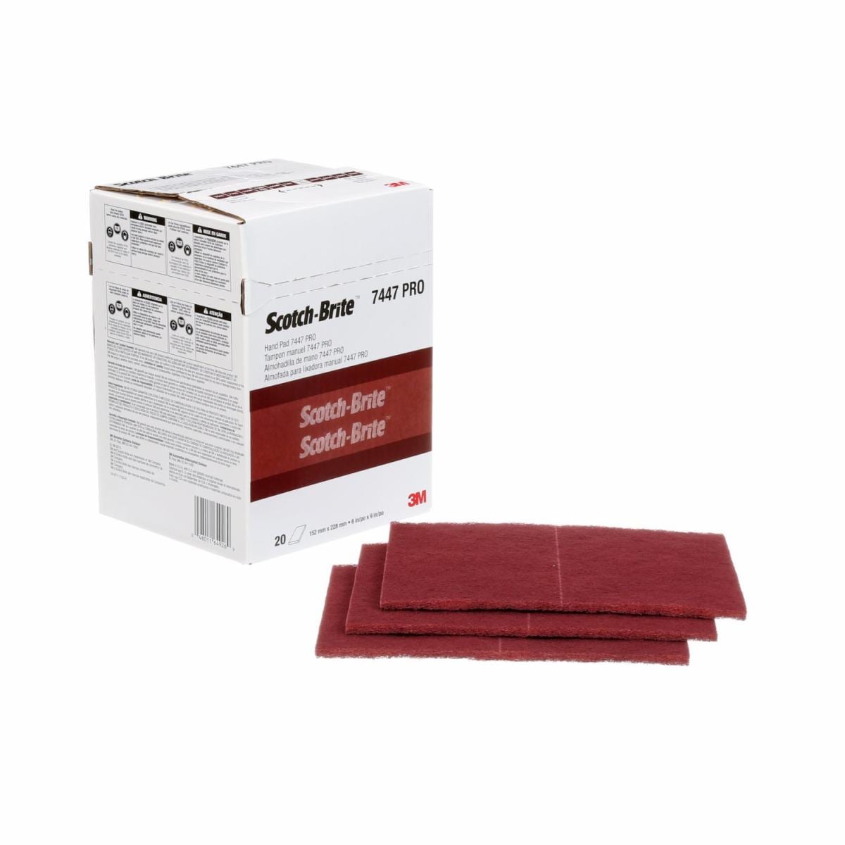 3M™ Scotch-Brite™ Ark 7447 PRO Slipduk 20st/frp
