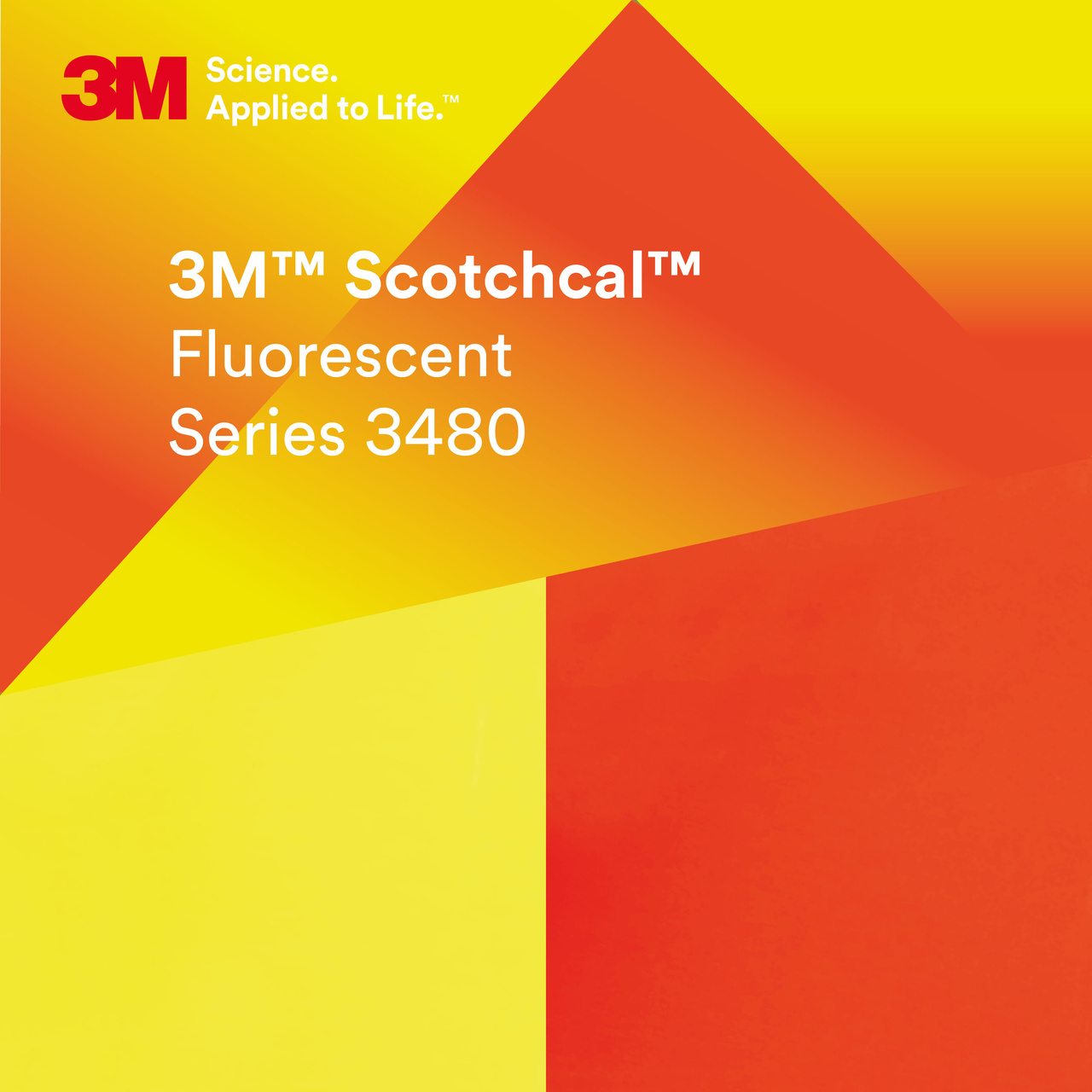 3M™ Scotchcal 3484 Röd/orange Fluo