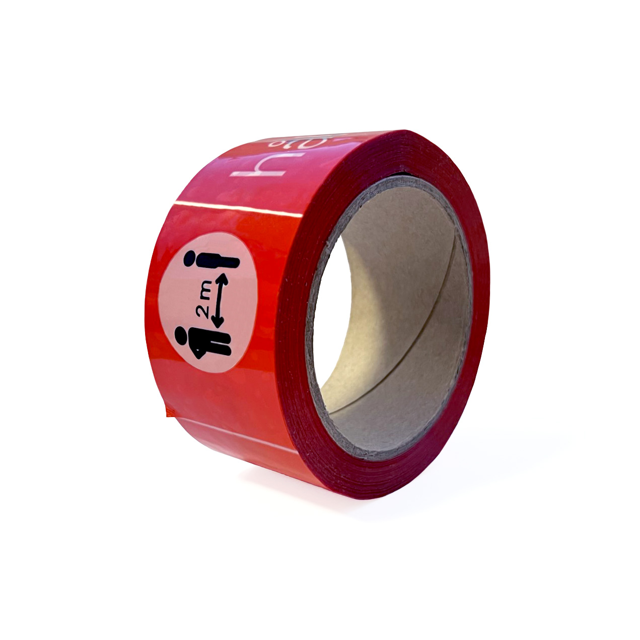 Floor marking tape with print