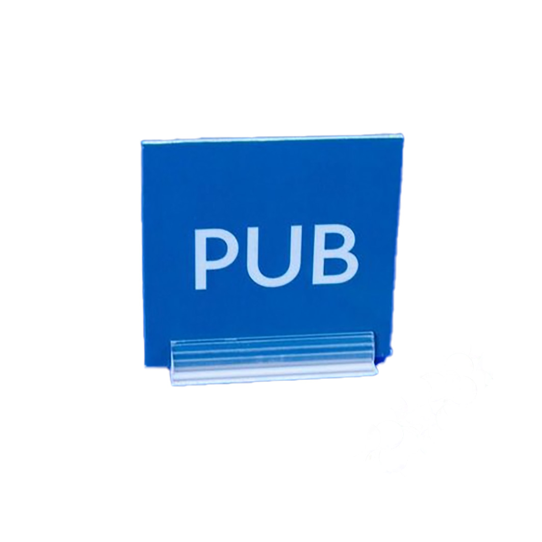 Supergrip skylthållare 12 x 75 mm