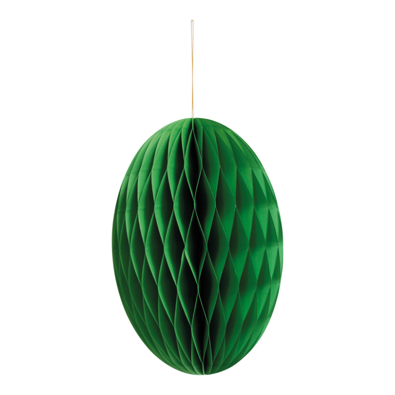Honeycomb with pendant 30cm green