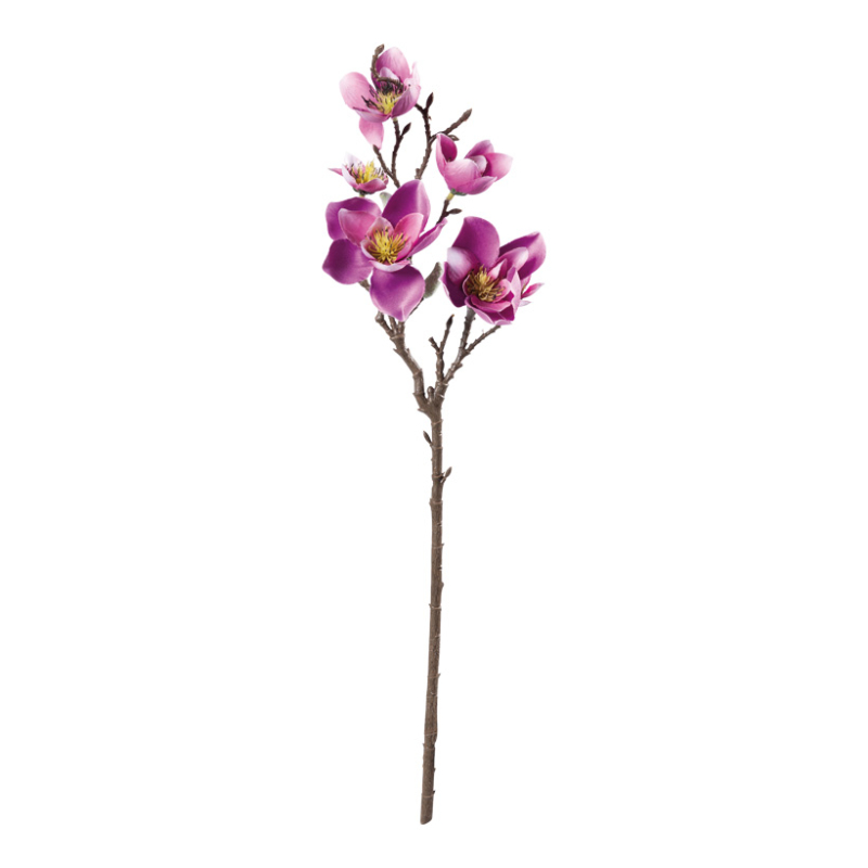 Magnolia branch 49cm Pink/Purple