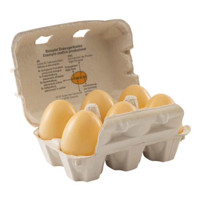 Eggs 6 pack 15x11cm
