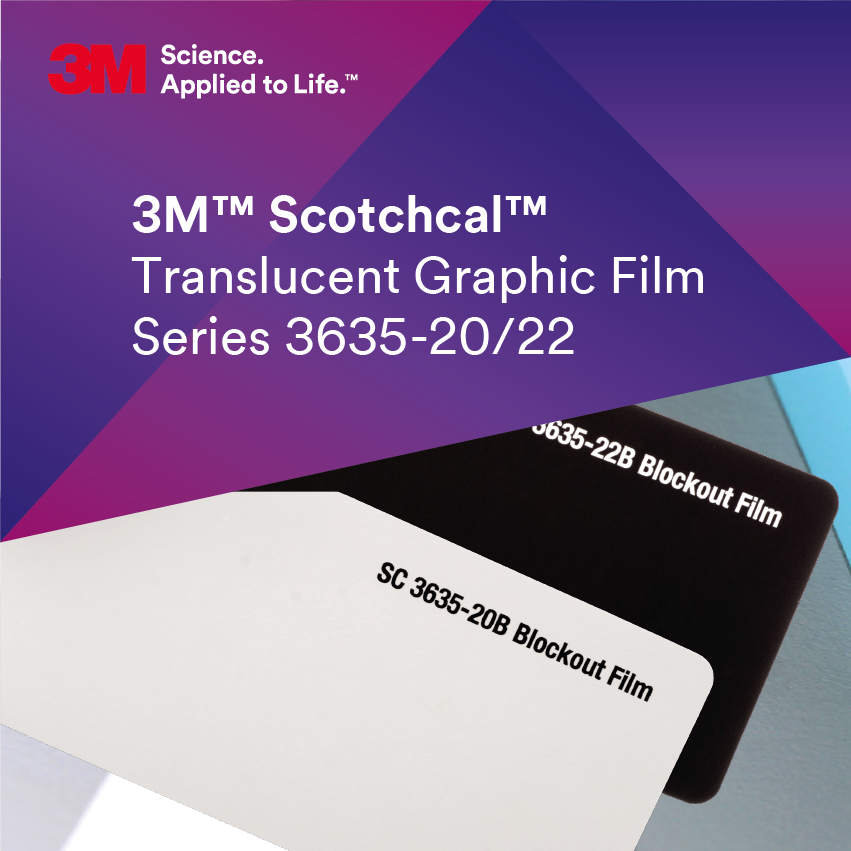 3M™ Scotchcal™ 3635-20/22 Blockout 3M™ Scotchcal™ 3635-20/22 Blockout