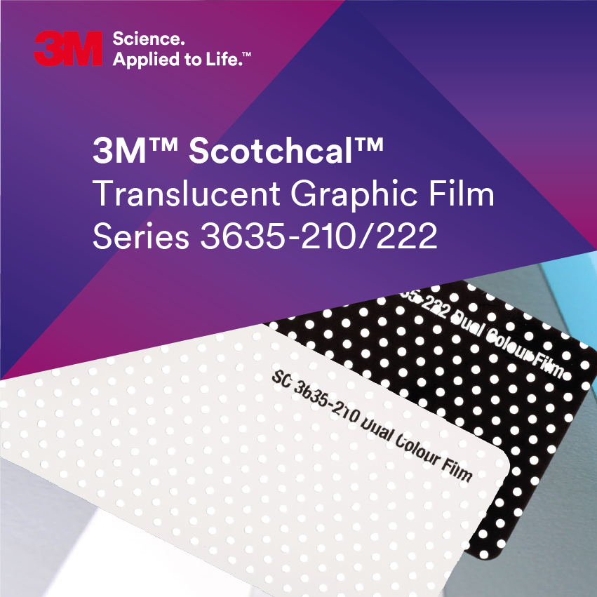 3M™ Scotchcal™ 3635-210/222 Dual color 3M™ Scotchcal™ 3635-210/222 Dual color