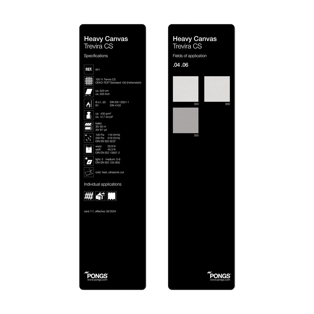 Heavy Canvas Trevira CS