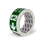 EXV40 Efterlysande tejp, Utrymning vänster