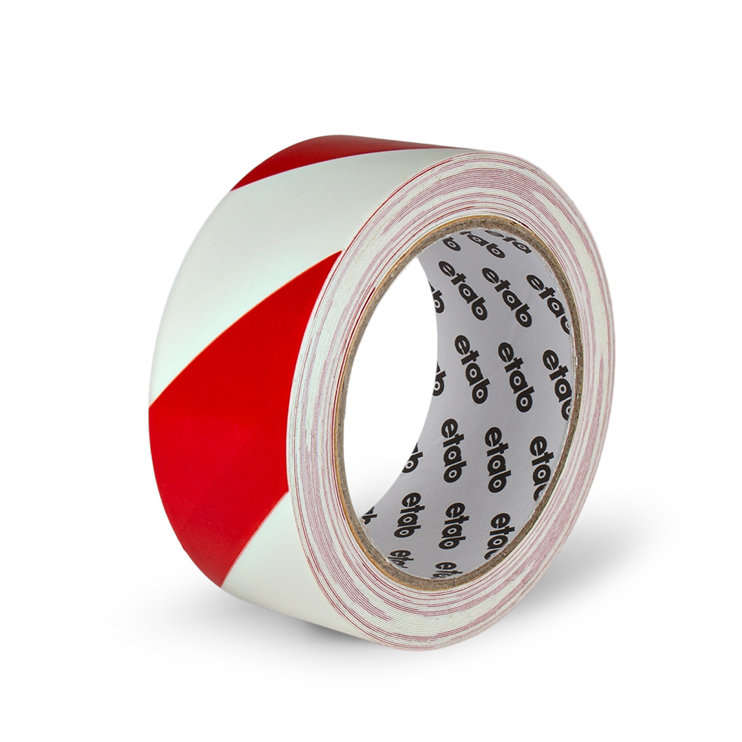 RT40 Efterlysande tejp, Rödrandig