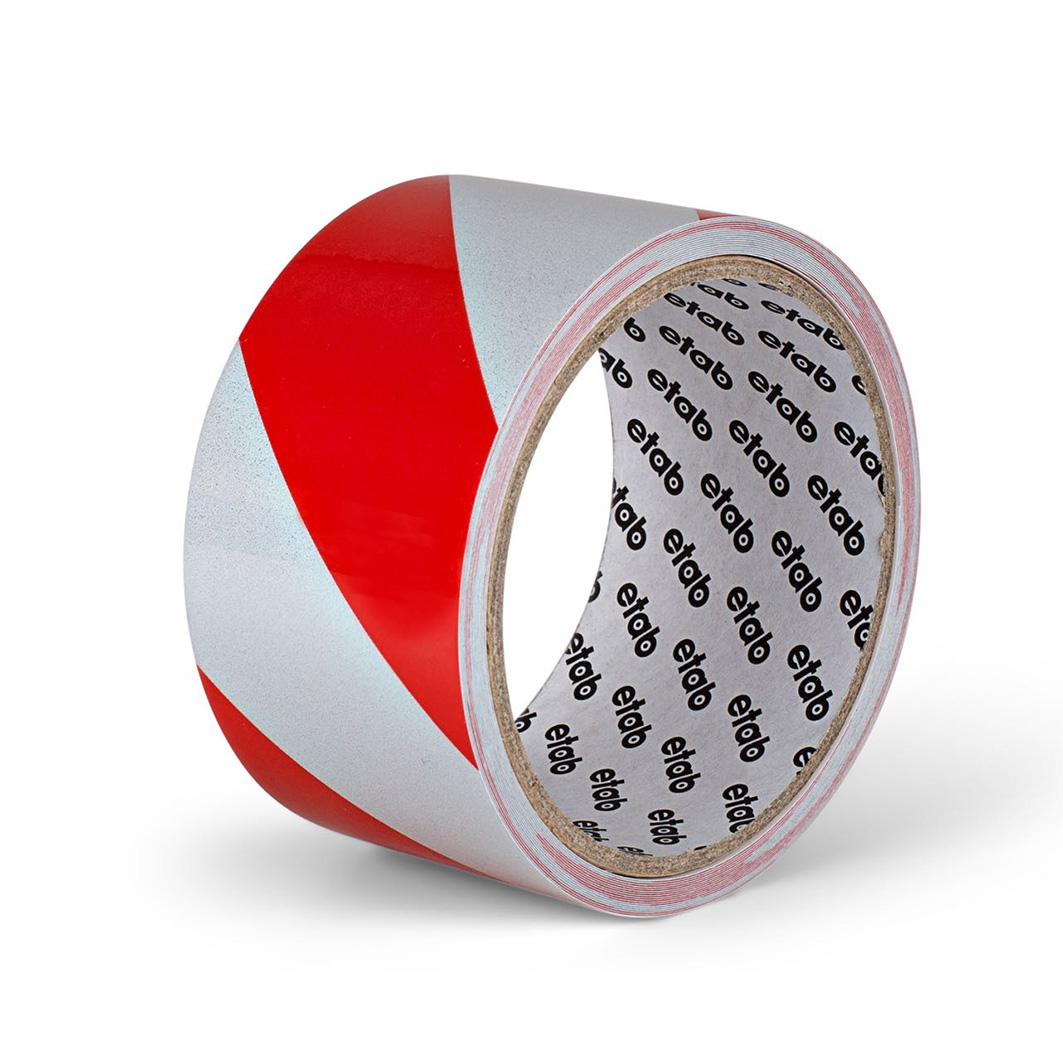 16RV Reflextejp Röd/Vit