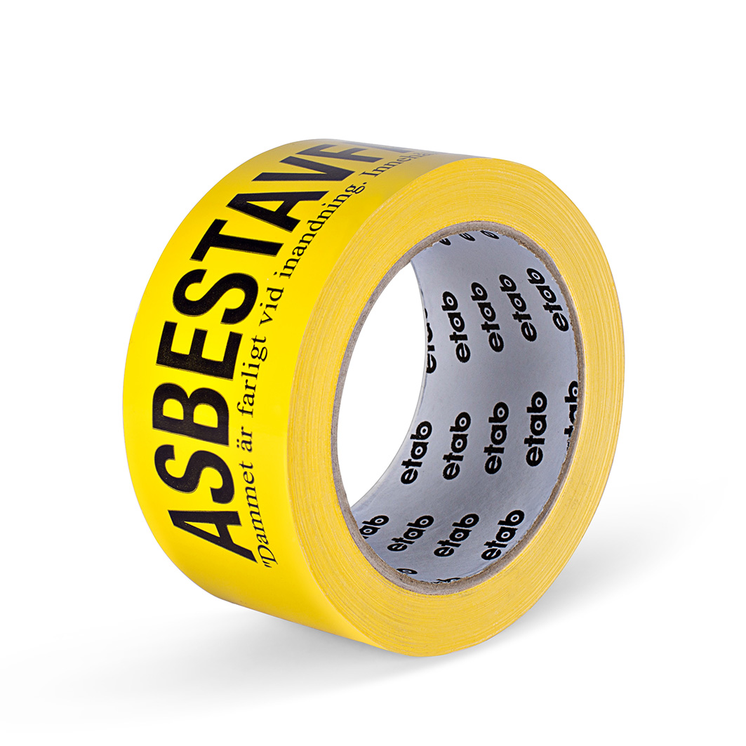 Etab 97 Packing tape "Asbestos waste"
