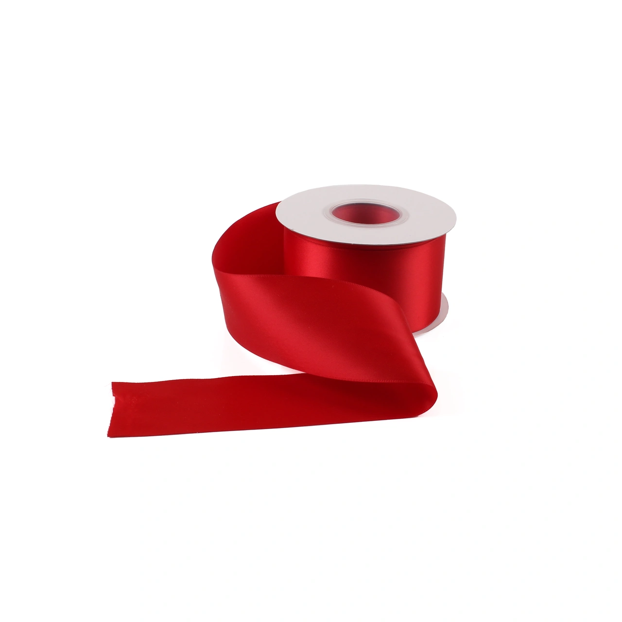Satinband röd 5cmx20m