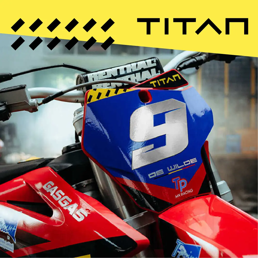 TITAN Slick Silver Chrome TSSX-90