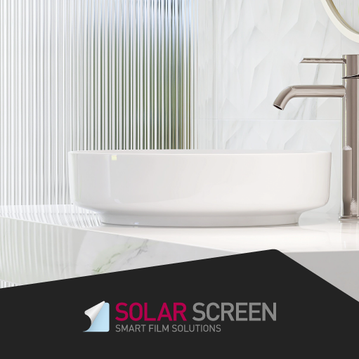 Solar Screen Vogue Reeded Glass