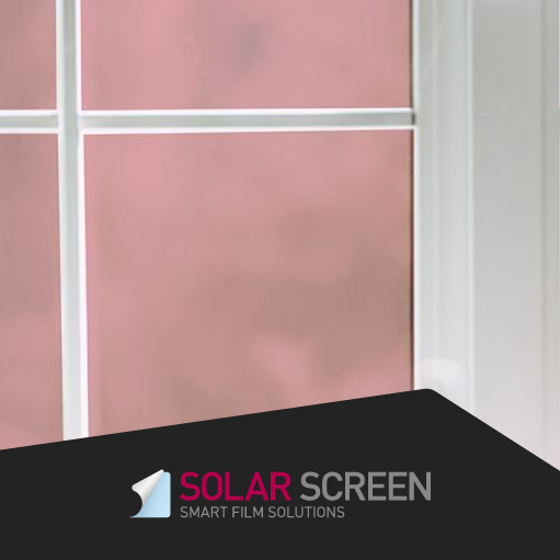 Solar Screen Mat Pink PET