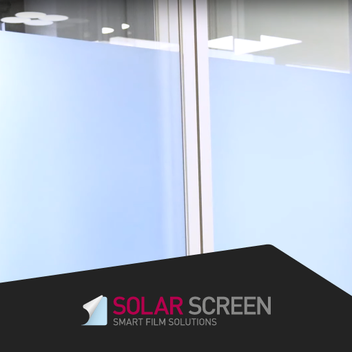 Solar Screen Mat Blue PET