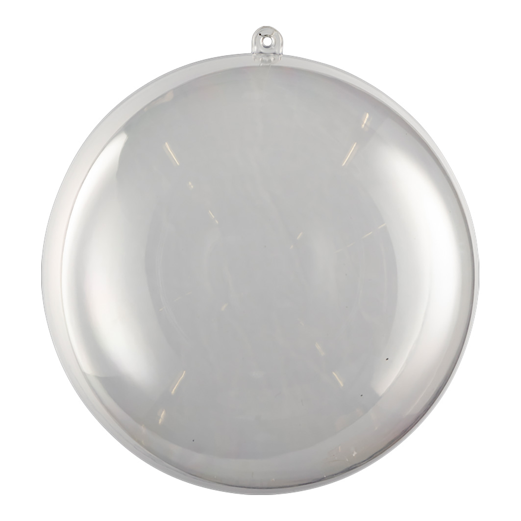 Plastkula delbar transparent