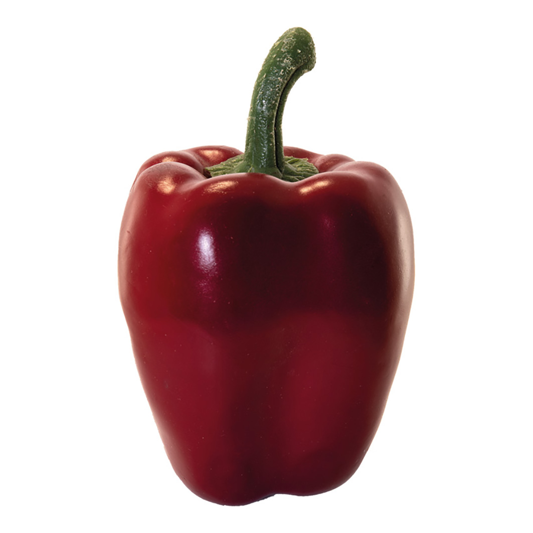 Paprika 12x8x8cm röd