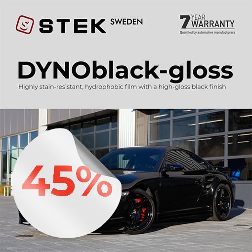 STEK DYNOblack-gloss | Svart högblank