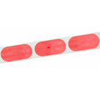 Konturmärkning stansade bitar för hårda skåp Röd 983-72S