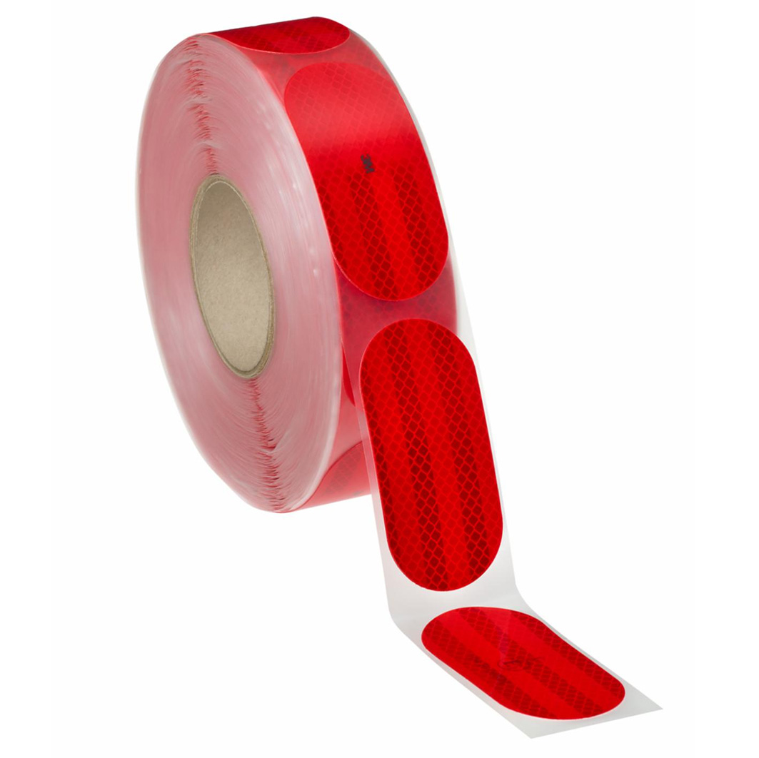 Konturmärkning stansade bitar för hårda skåp Röd 983-72S