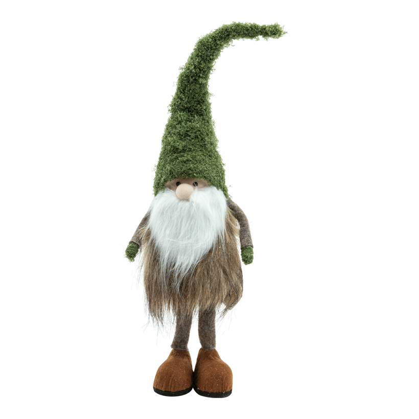 Dvärg 65cm med teleskopben grön/vit