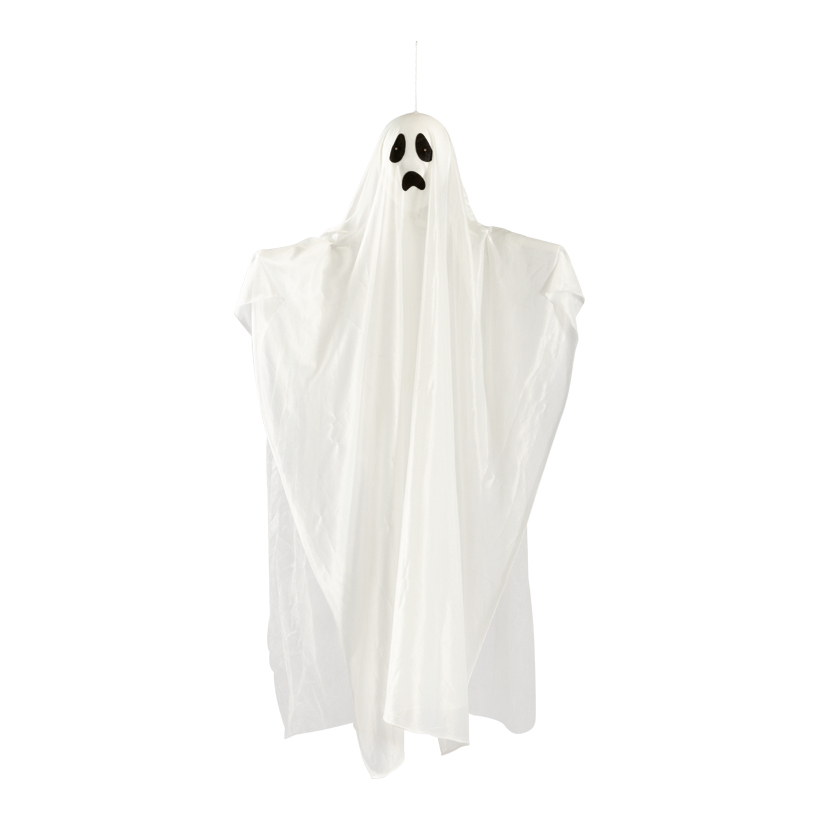 Ghost made of plastic/textile 120cm white