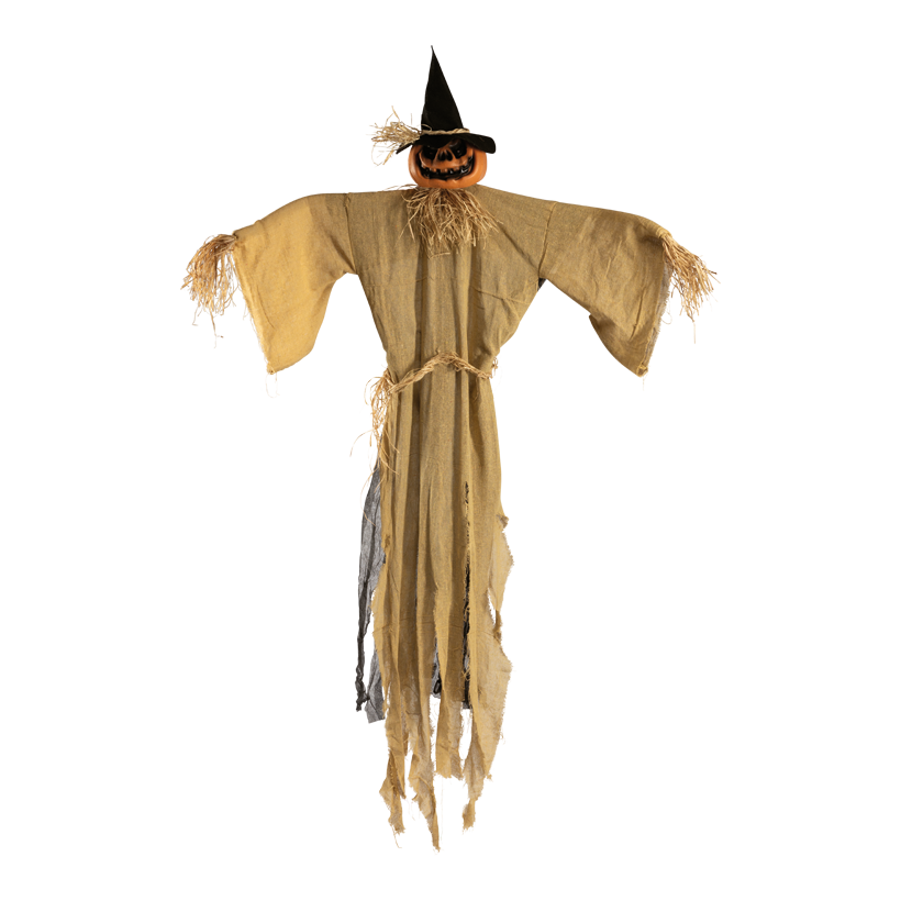 Fågelskrämma textil 180cm beige/svart