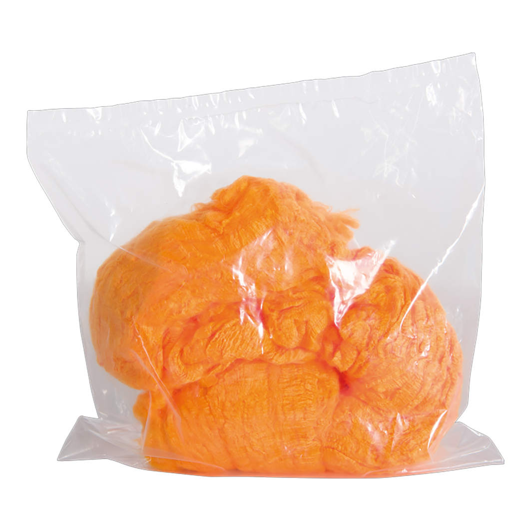 Spindelnät 140g/påse orange