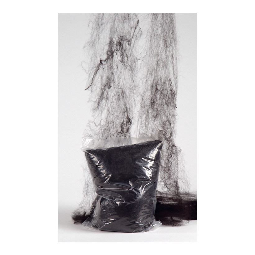 Spindelnät 700g/påse svart