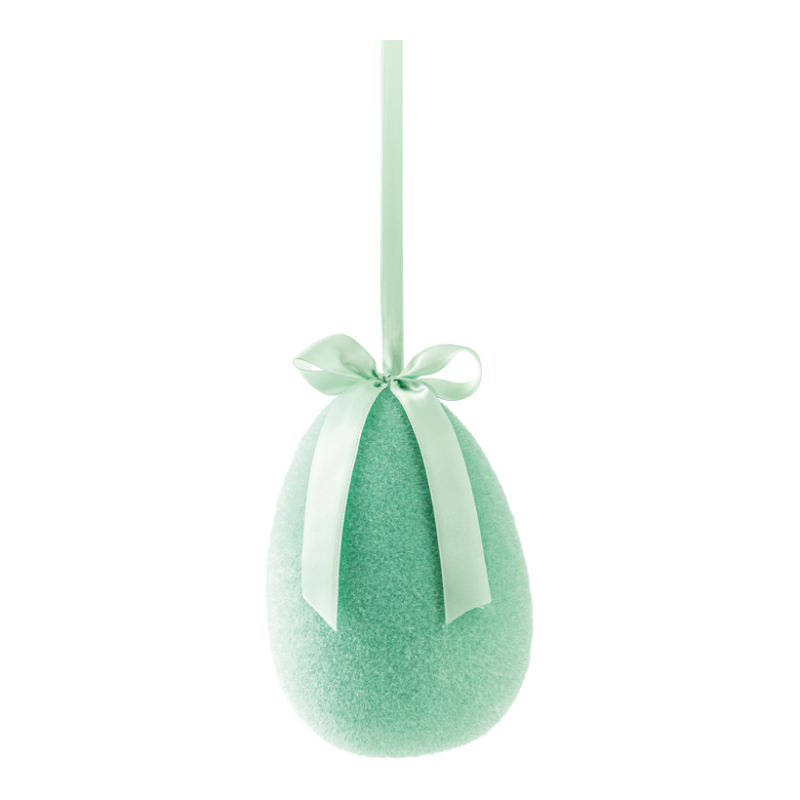 Påskägg med upphängning och rosett 20cm