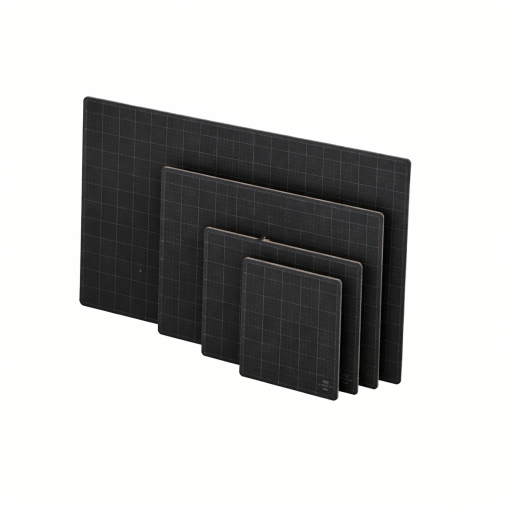 Skärmatta svart självläkande