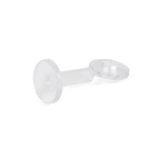 Plastskruv 12mm transparent