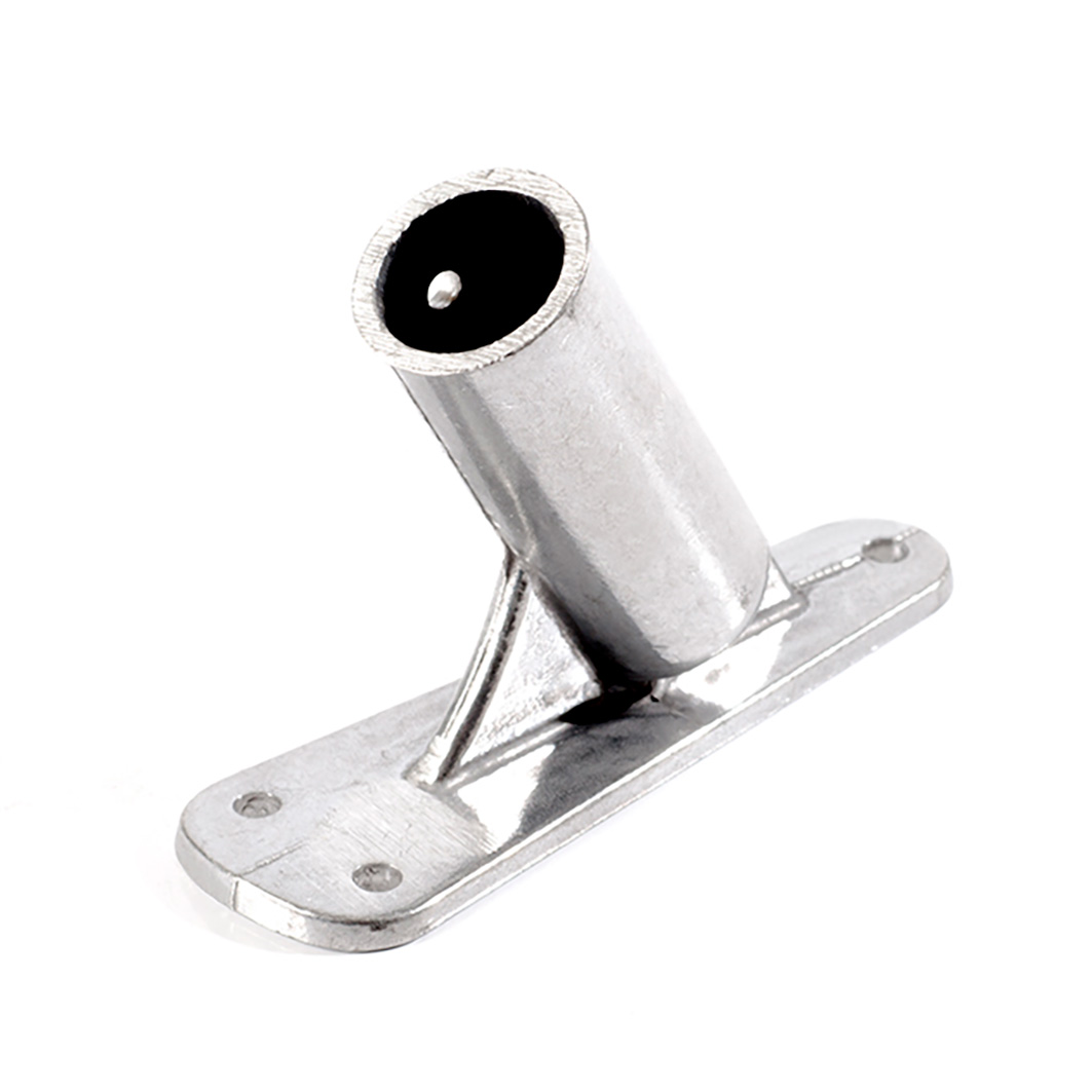 Wall mounted flag holder