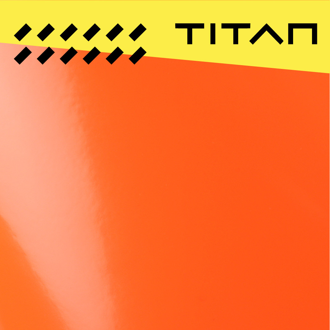 TITAN Electric Orange Fluorescent TEOX-140 25 m