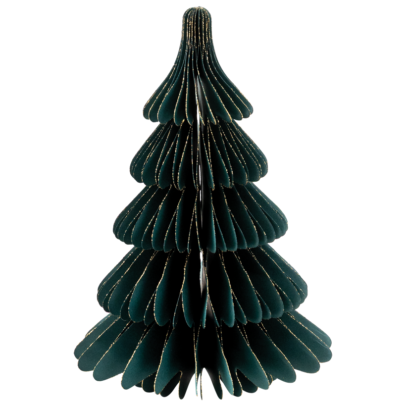 Julgran i papper, 30cm