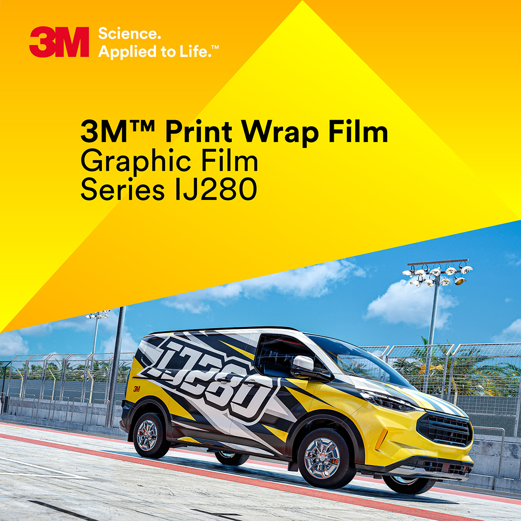 3M™ IJ280-10 Print wrap film | Vit blank