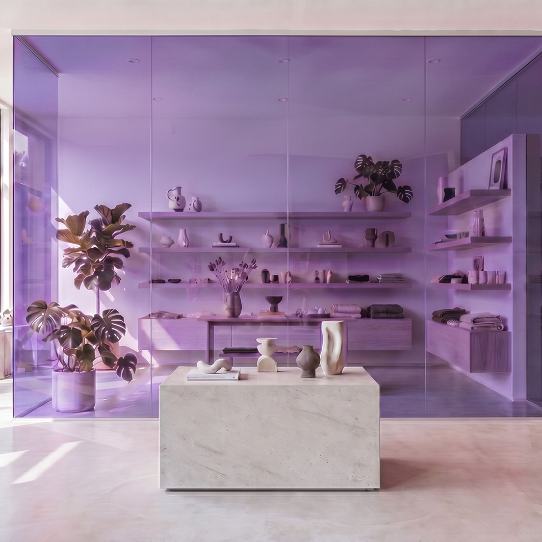 CoverStyl Glass Cosmos 01 (Plum)
