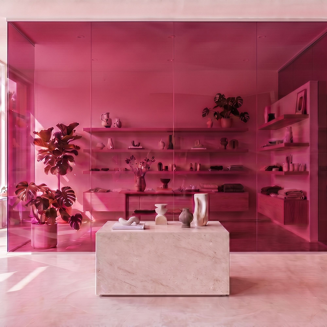 CoverStyl Glass Cosmos 04 (Raspberry)
