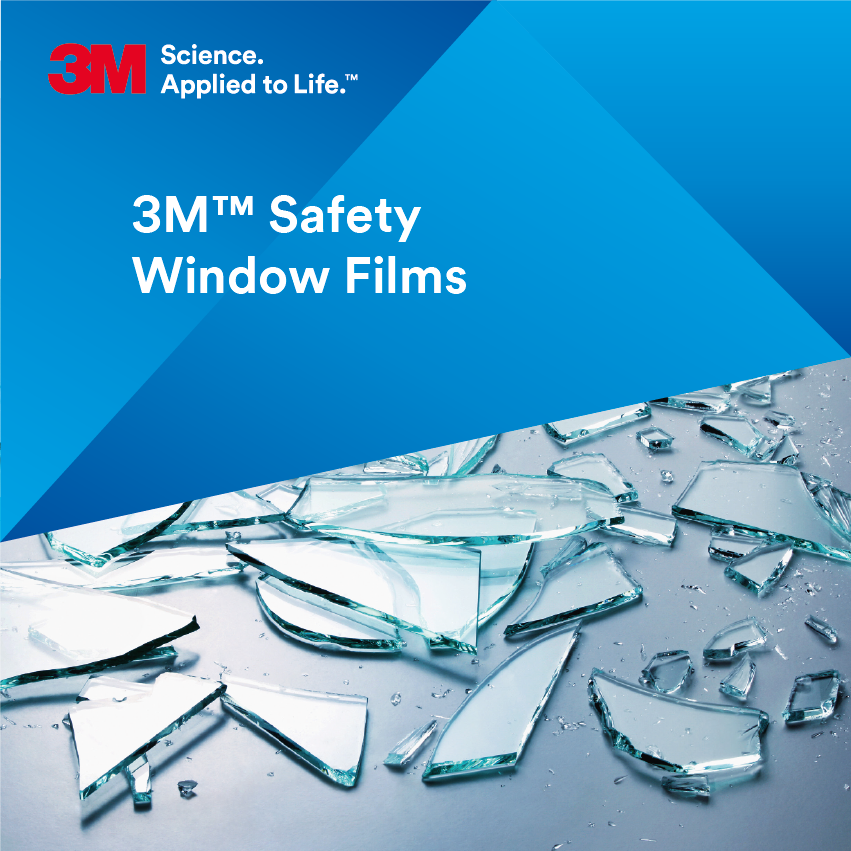 3M™ Safety säkerhetsfilm S140 Interiör
