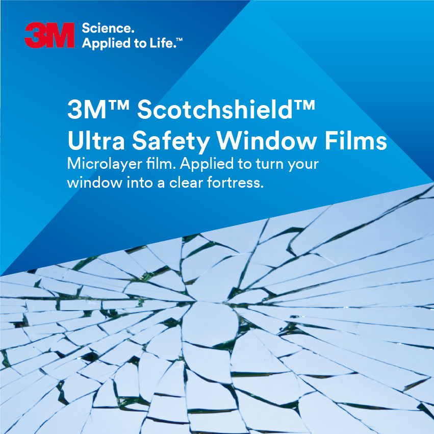 3M™ Ultra Safety säkerhetsfilm Night Vision S25 3M™ Ultra Safety säkerhetsfilm Night Vision S25
