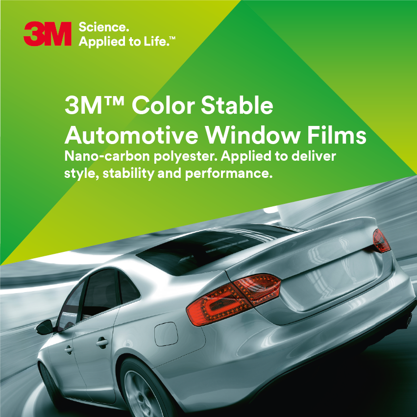 3M™ Color Stable | Solfilm för bil