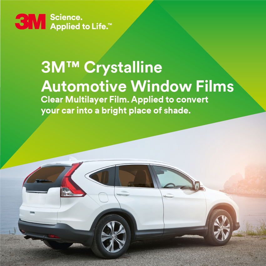 3M™ Crystalline | Solfilm för bil